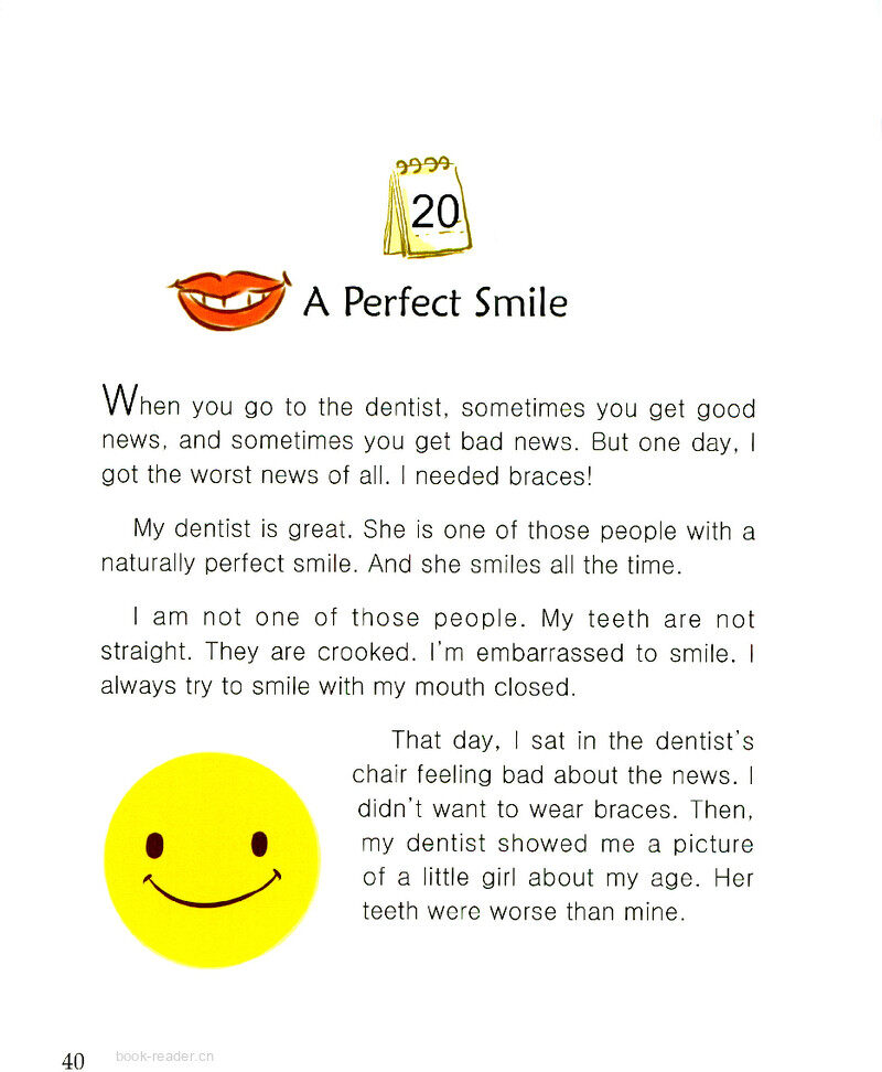A Perfect Smile绘本故事第2页