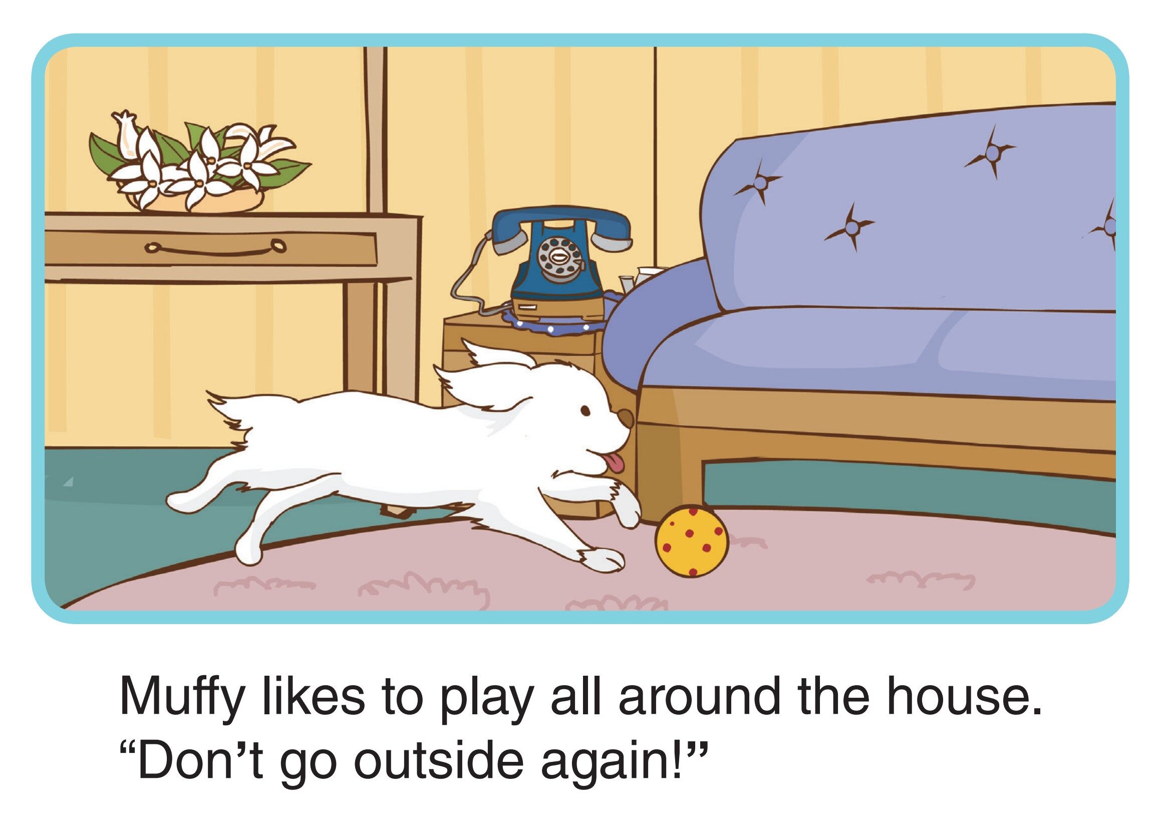 Muffy Runs Away绘本故事第3页