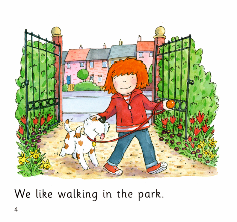 Walking and Walking绘本故事第4页