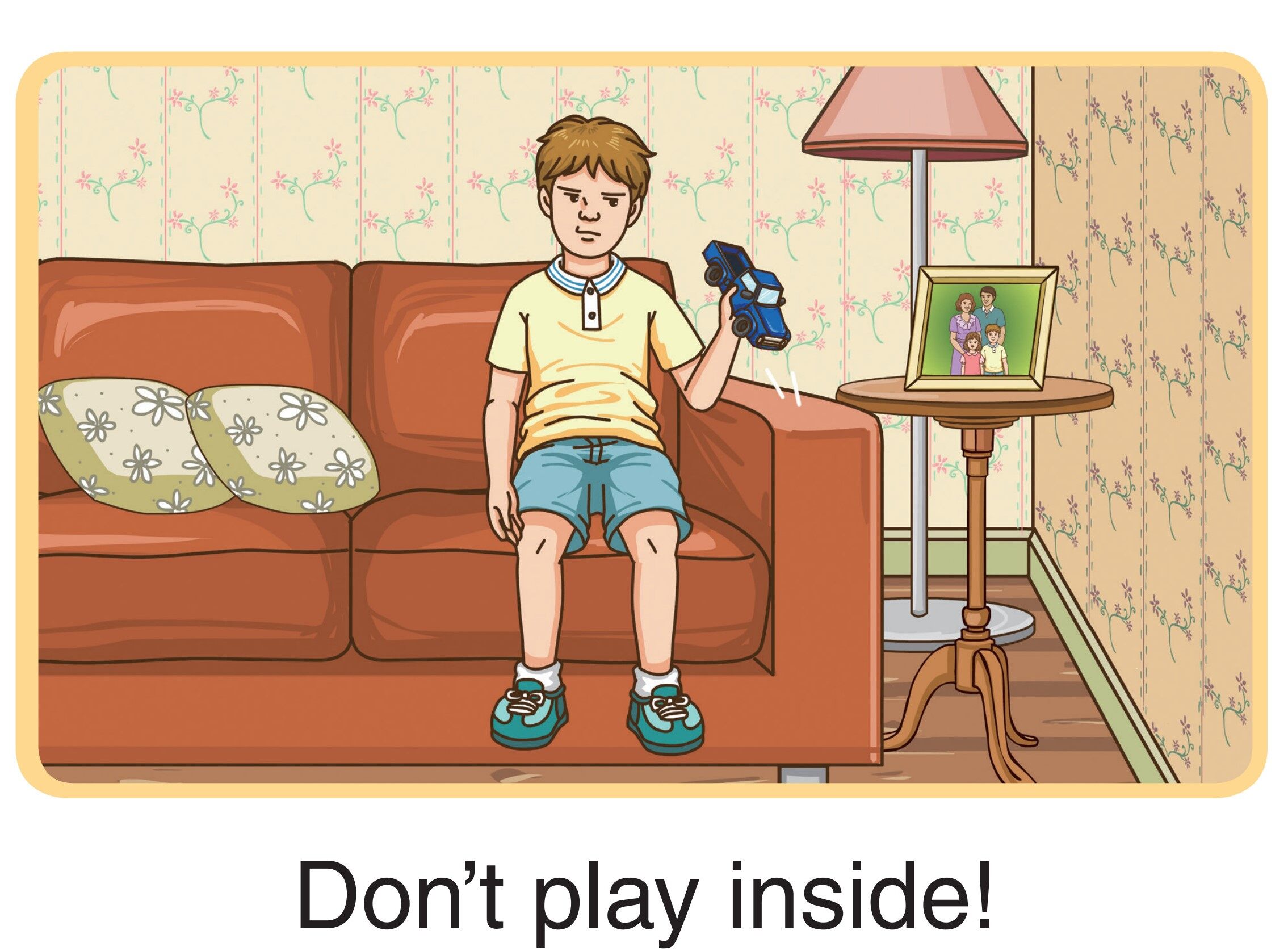 Don't Be Sad! Be Happy!绘本故事第3页