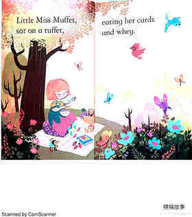 Little Miss Muffet绘本故事第3页
