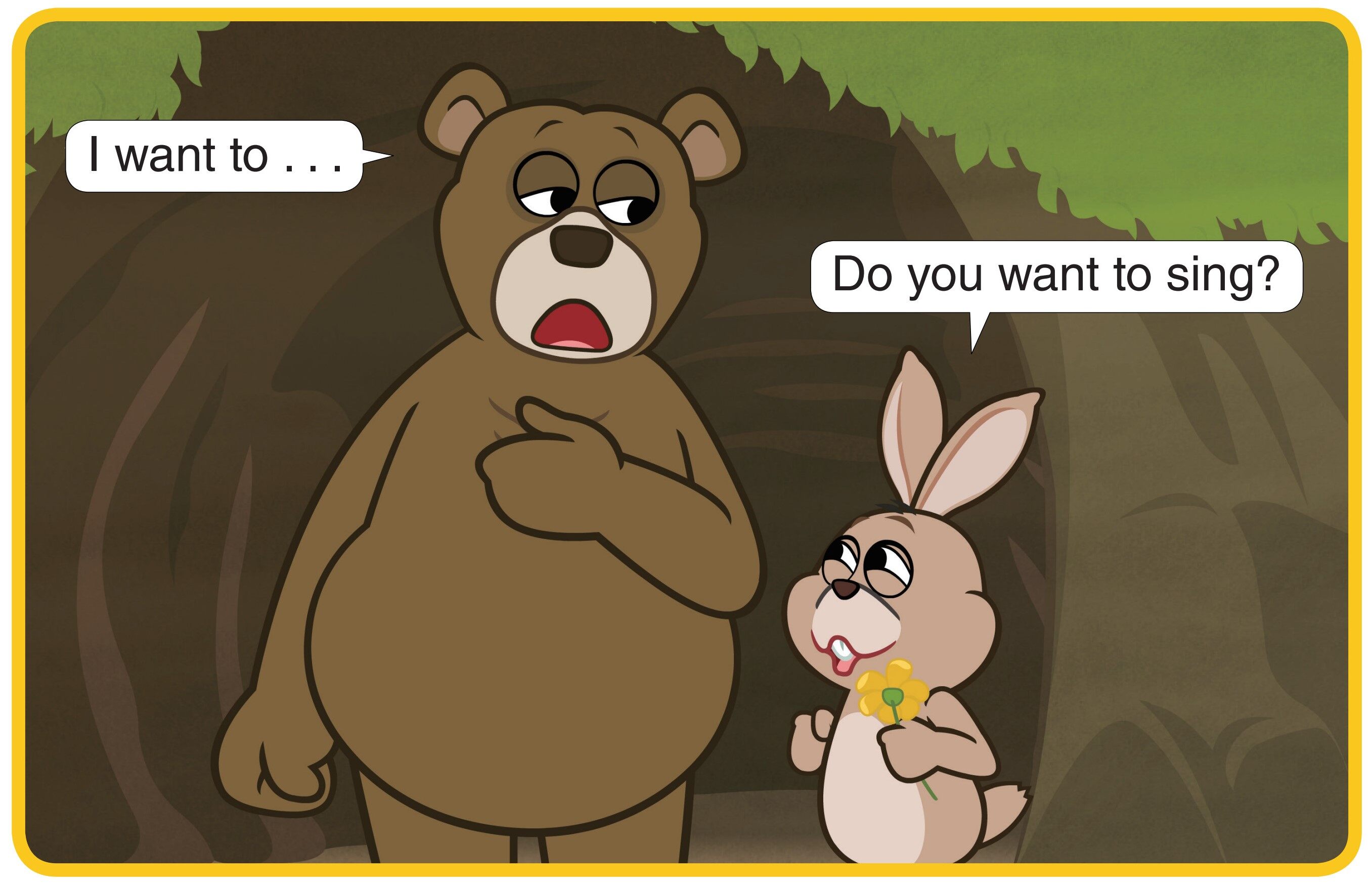 I Want to Sing绘本故事第2页