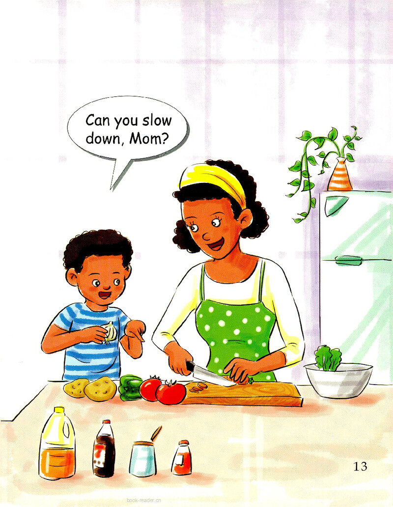 In the Kitchen绘本故事第3页