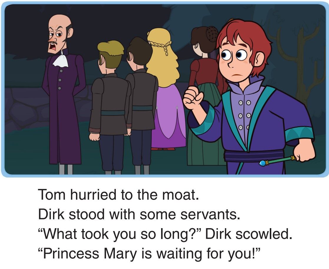 The Crown in the Moat绘本故事第3页