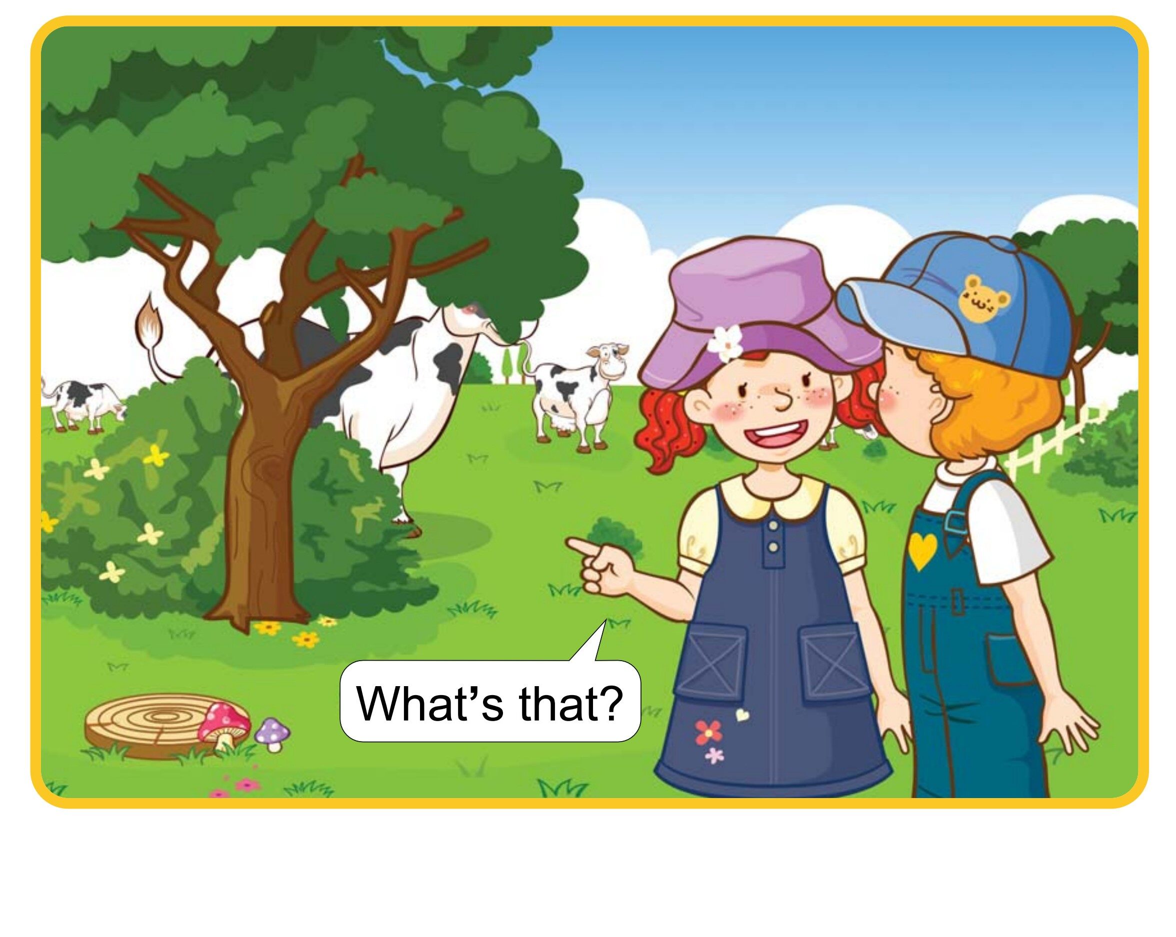 What's That?绘本故事第5页