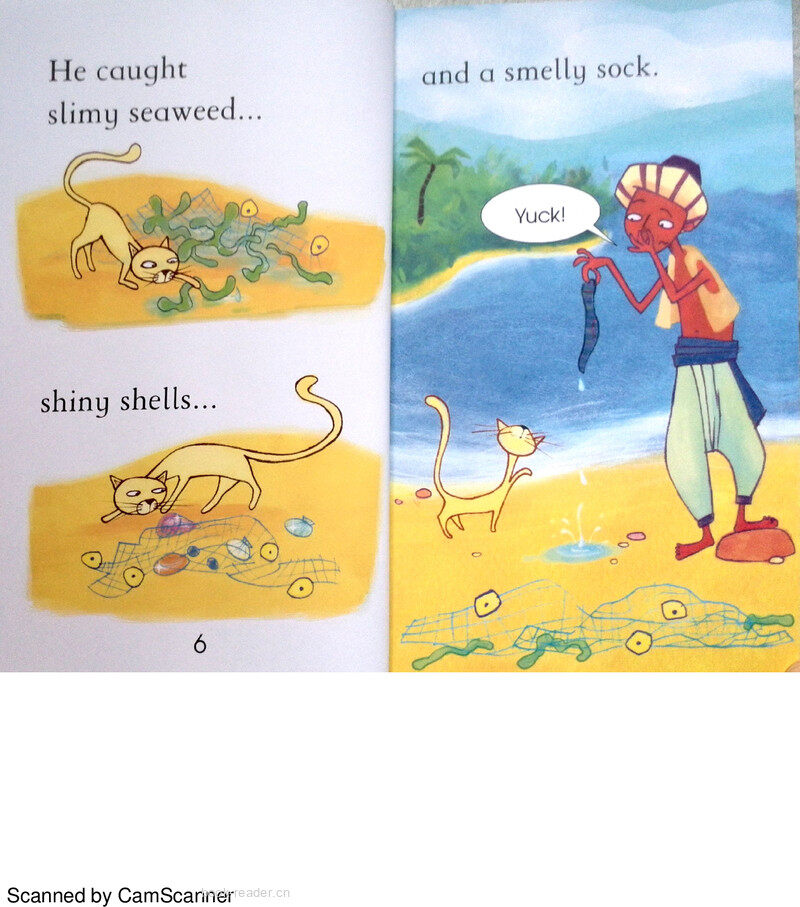 The Genie in the Bottle绘本故事第5页