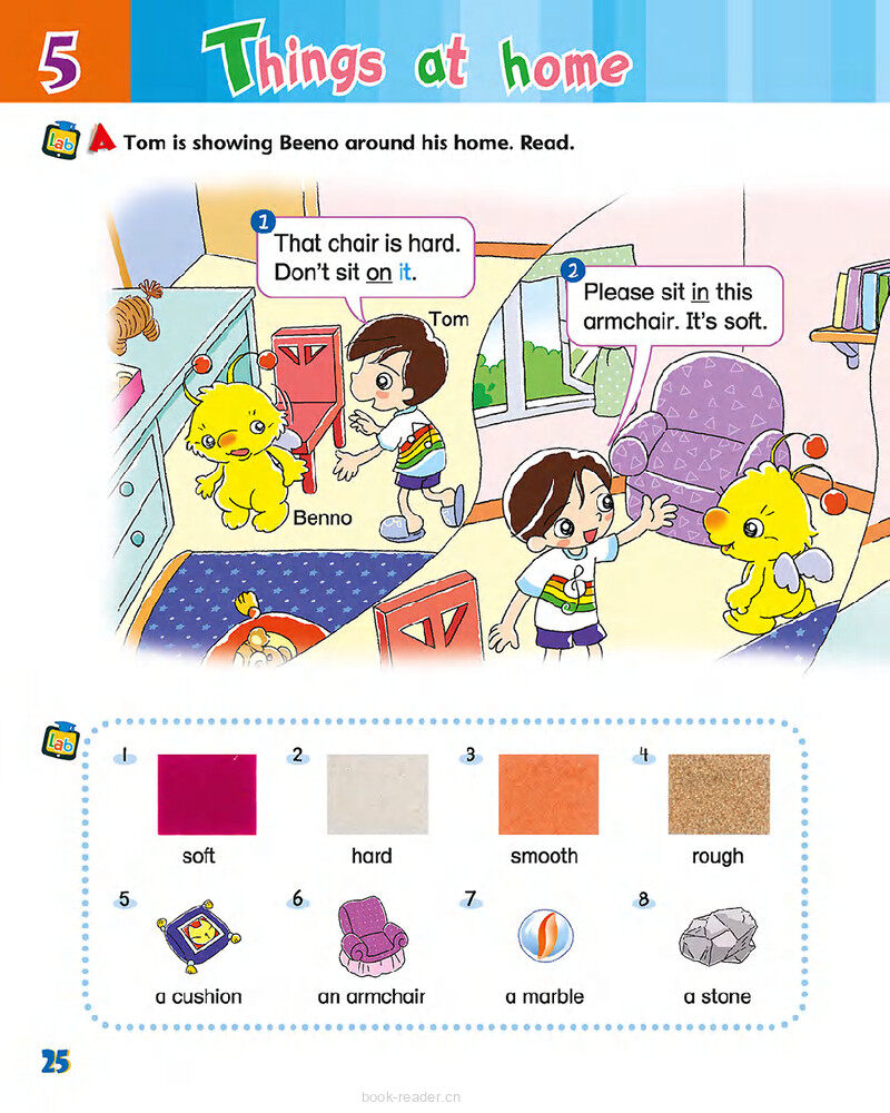 5 Things at home绘本故事第3页
