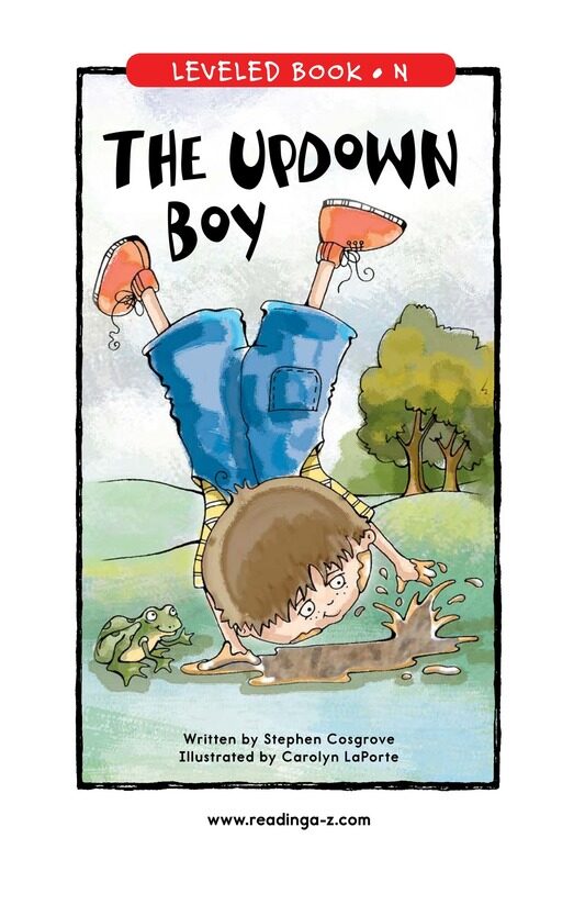 The UpDown Boy绘本故事第2页