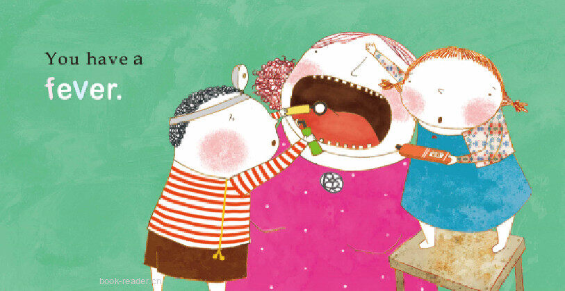 Let’s play doctor绘本故事第4页