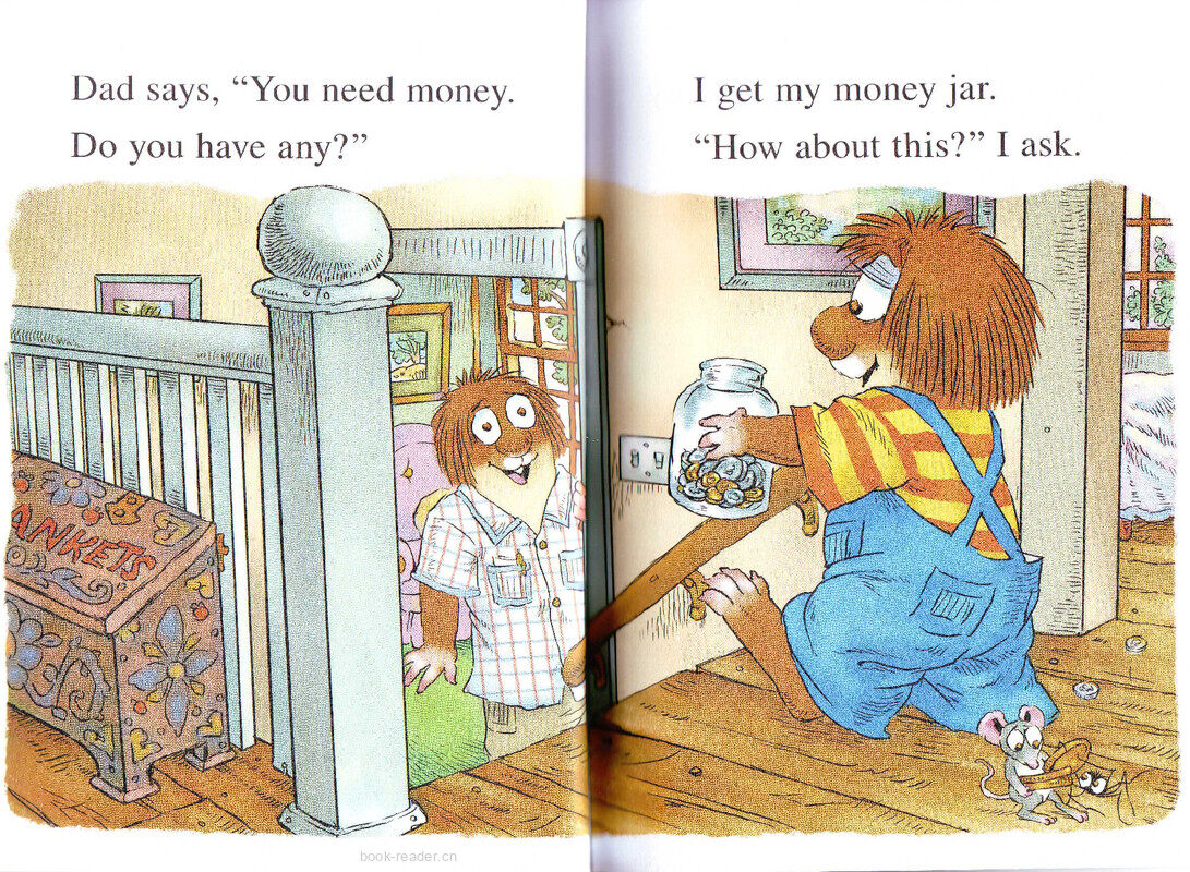 Just Saving My Money绘本故事第4页