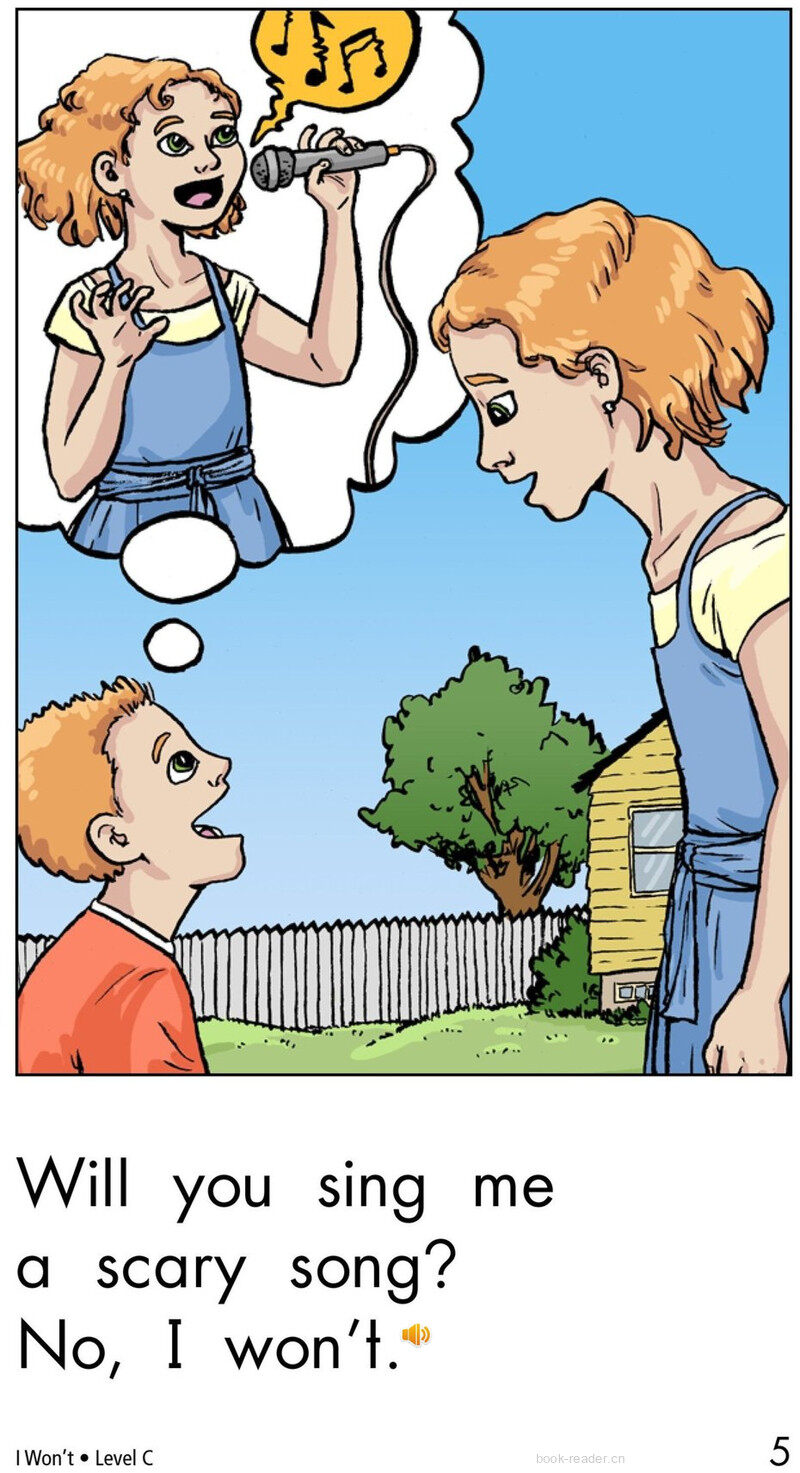 I Won't绘本故事第5页