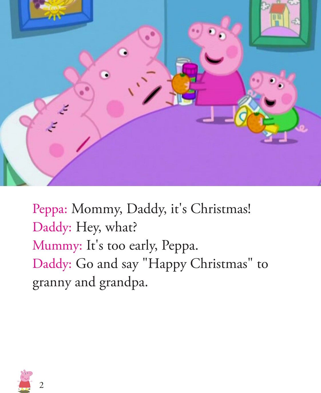 Santa's Visit绘本故事第4页