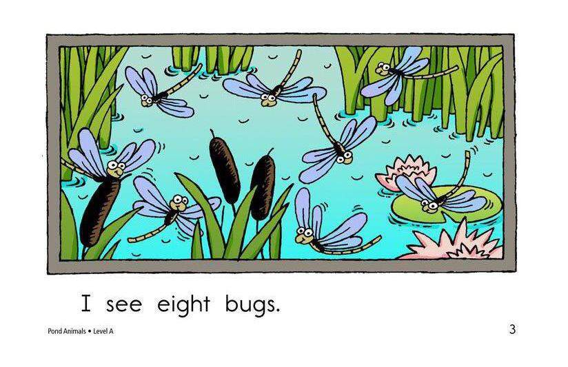 Pond Animals绘本故事第3页