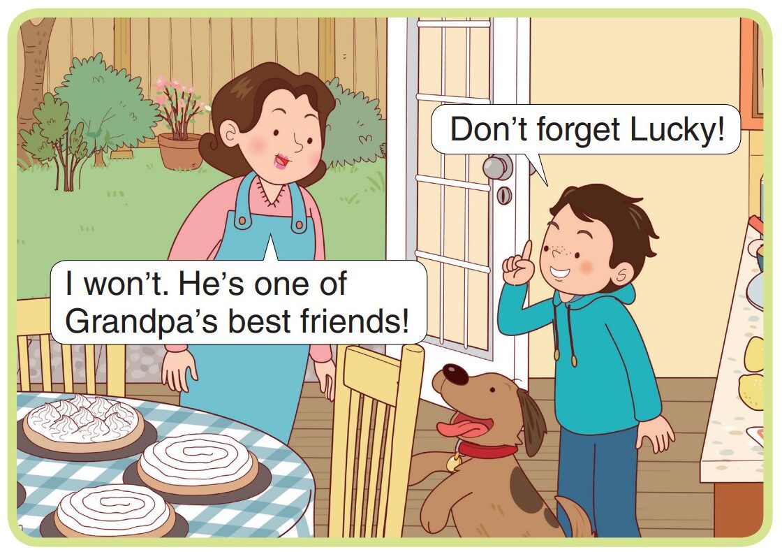 Party Plans!绘本故事第4页