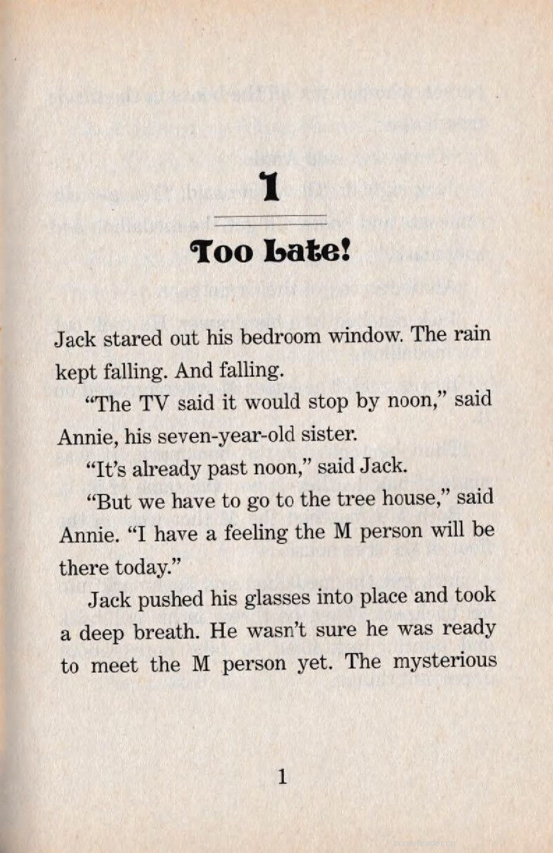 01 Too Late!绘本故事第4页