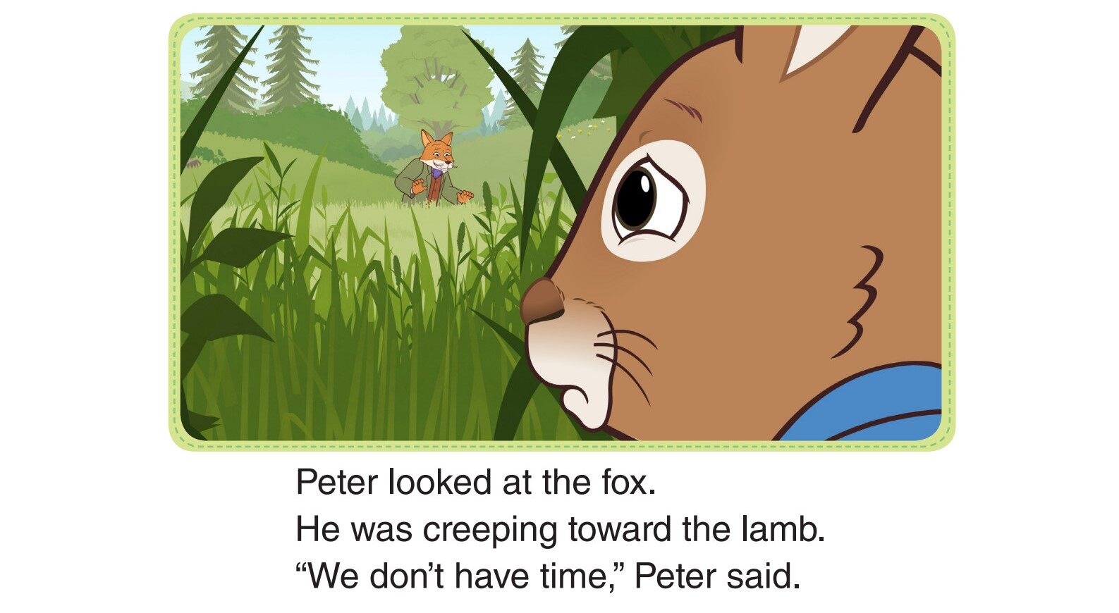 Peter and Benjamin Play Tag 3_To the Rescue绘本故事第4页