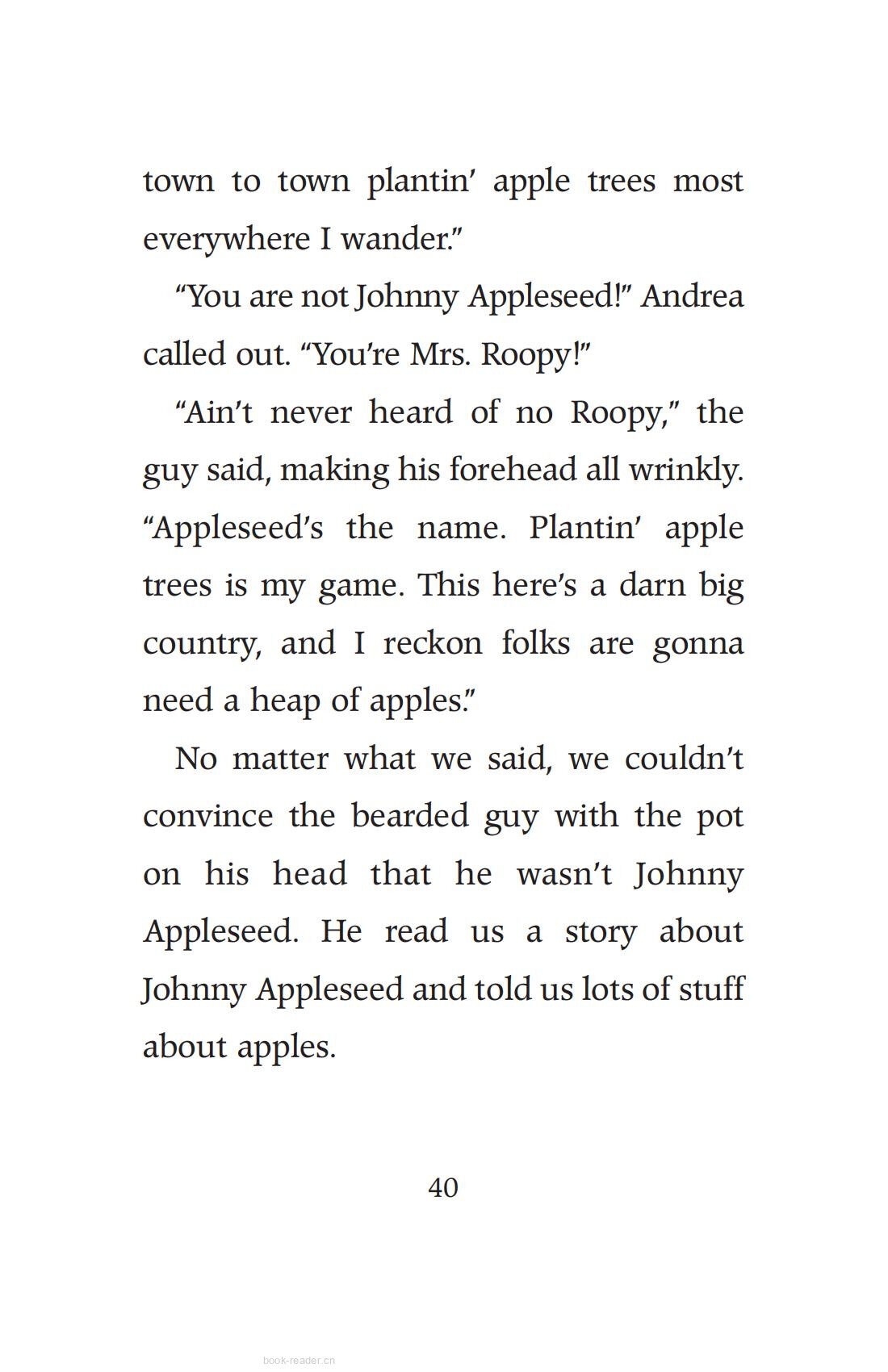 Chapter6 Johnny Applesauce绘本故事第4页
