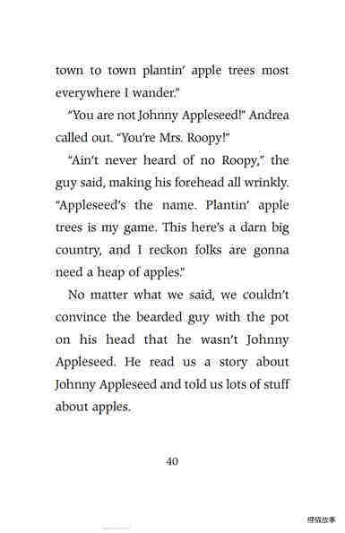Chapter6 Johnny Applesauce绘本故事第4页