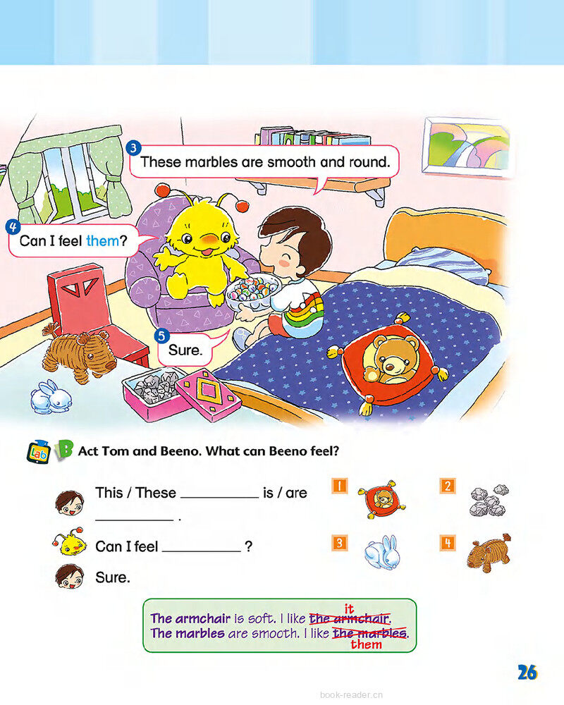 5 Things at home绘本故事第4页