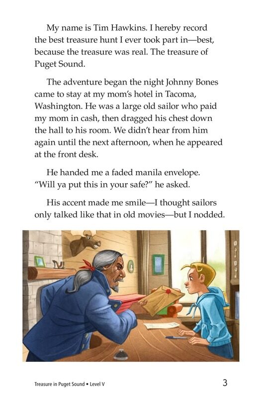Treasure in Puget Sound绘本故事第3页