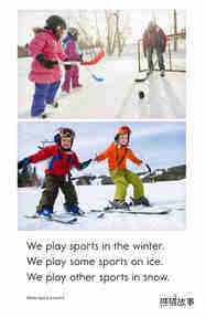 Winter Sports绘本故事第3页