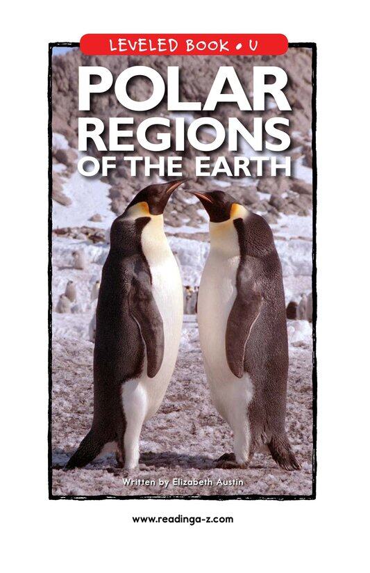 Polar Regions of the Earth绘本故事第2页