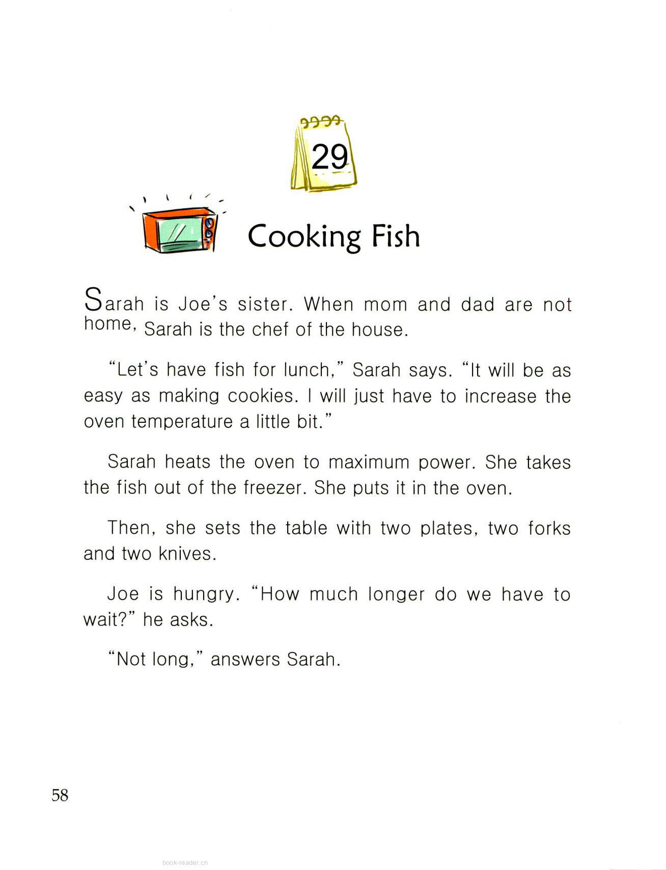 Cooking Fish绘本故事第2页