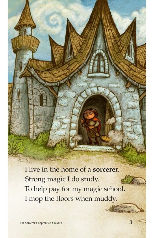 The Sorcerer's Apprentice绘本故事第3页