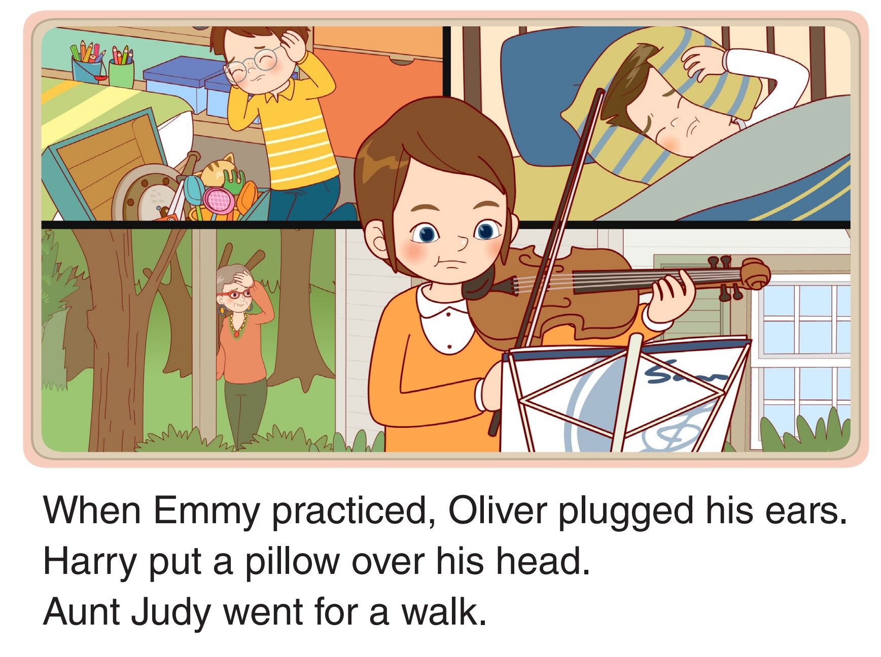 Music Lessons绘本故事第5页