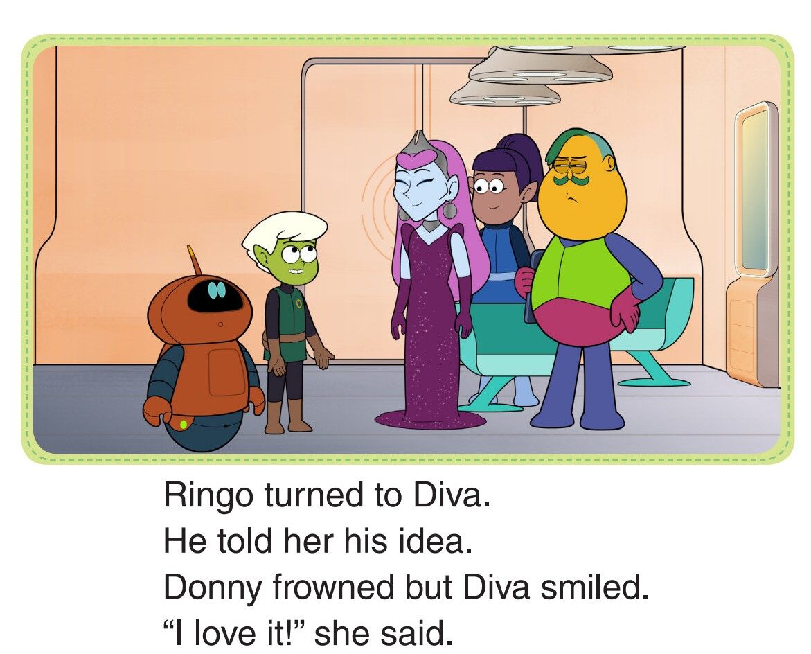 A Gift from Diva绘本故事第3页