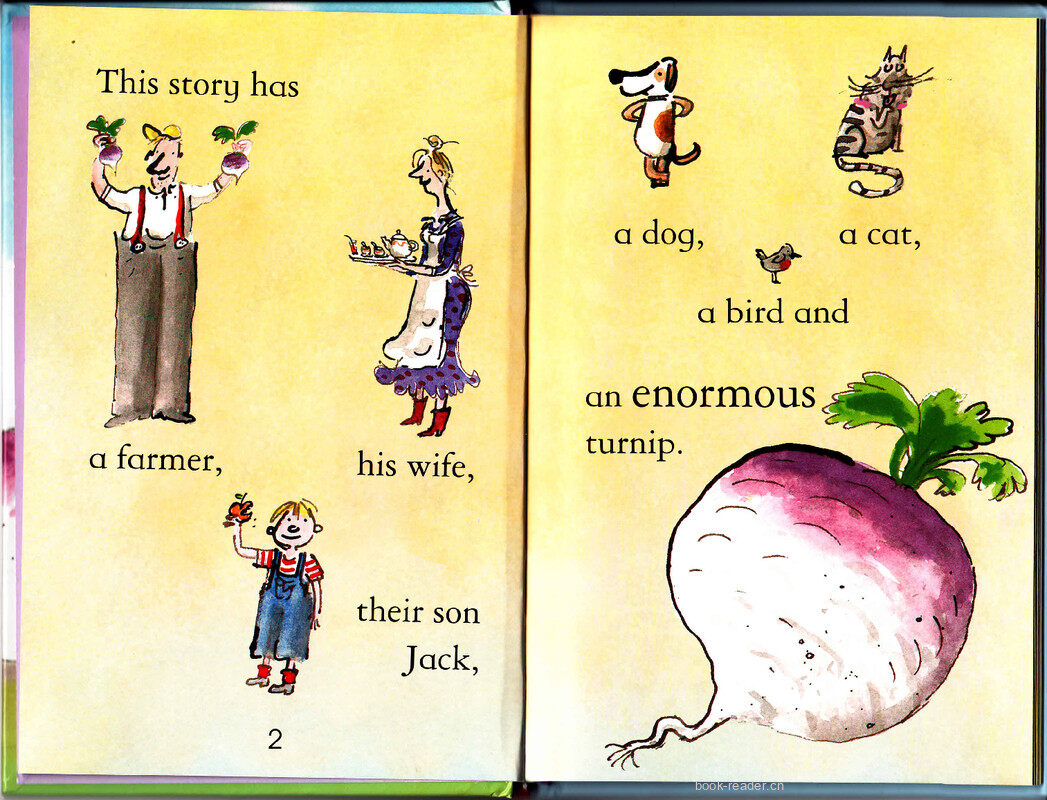 The Enormous Turnip绘本故事第3页