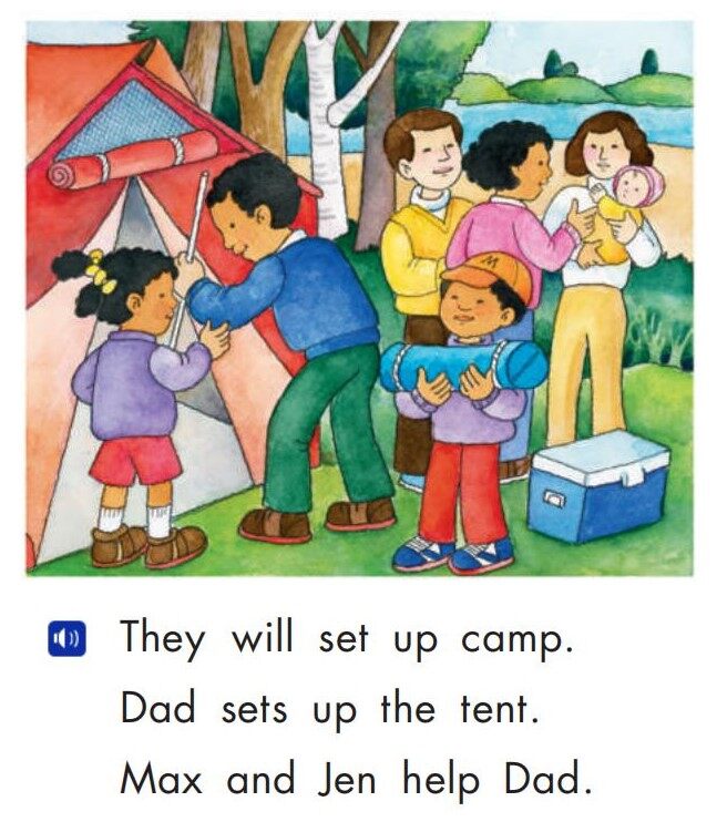 Camping Is Fun!绘本故事第5页