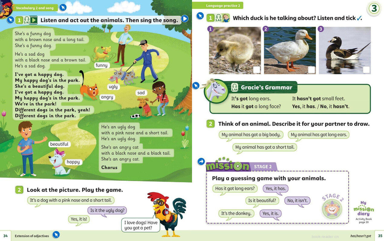 03 Fun on the farm绘本故事第4页