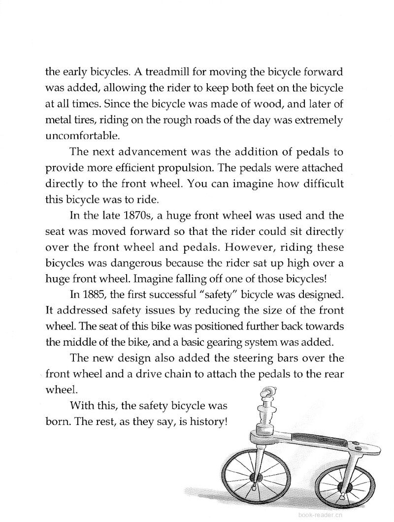 History of the Bicycle绘本故事第3页