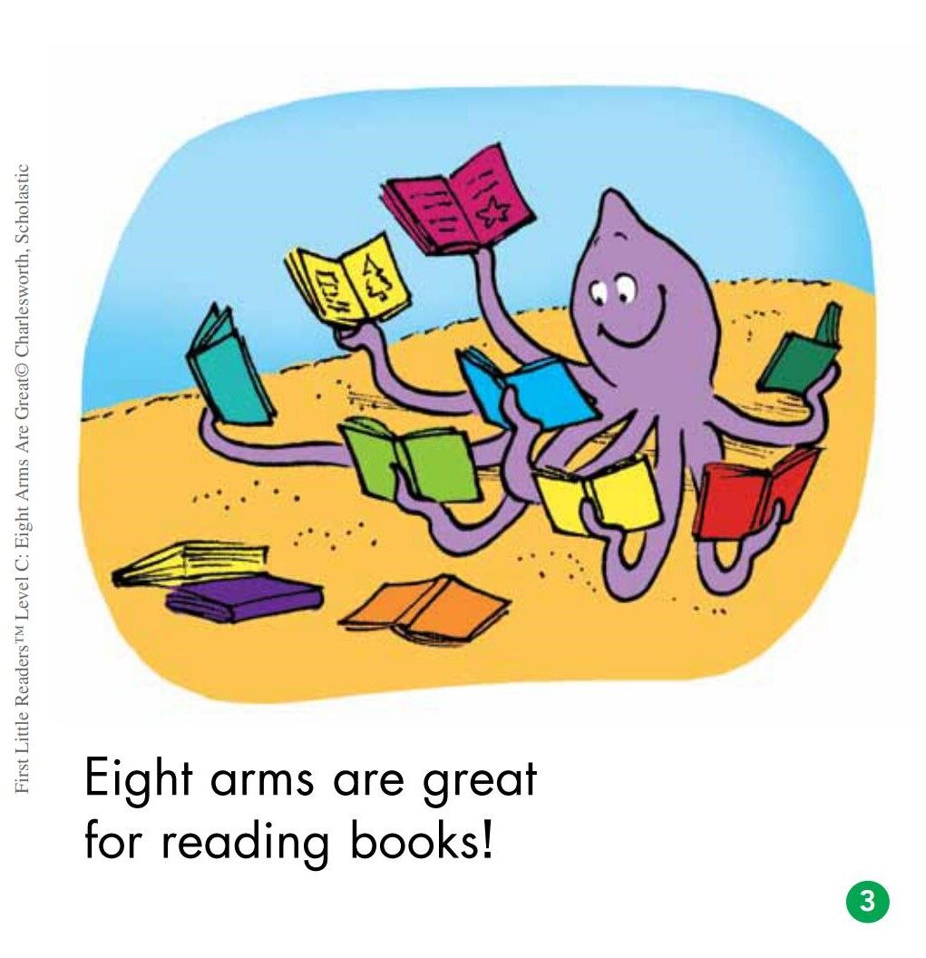 Eight Arms Are Great绘本故事第4页