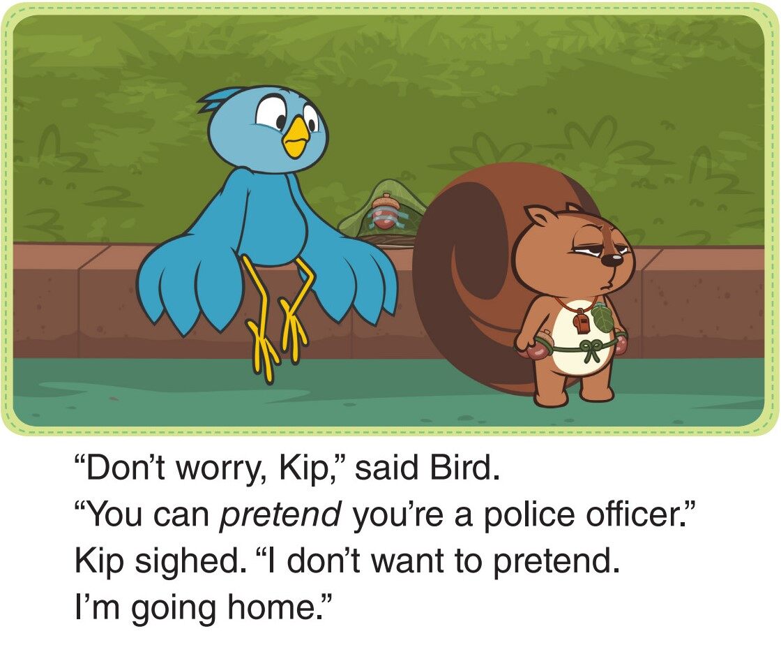 Officer Kip绘本故事第4页