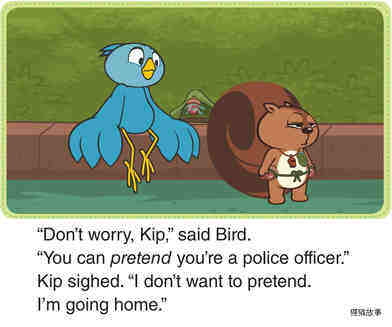 Officer Kip绘本故事第4页