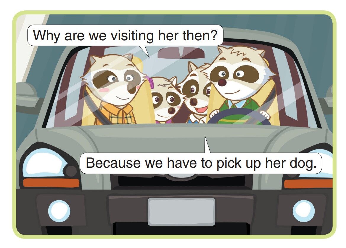 Visiting Grandma绘本故事第3页