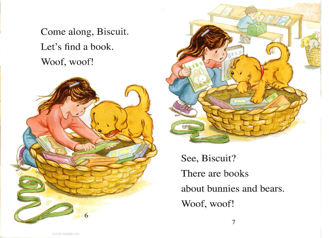 Biscuit Loves the library绘本故事第5页
