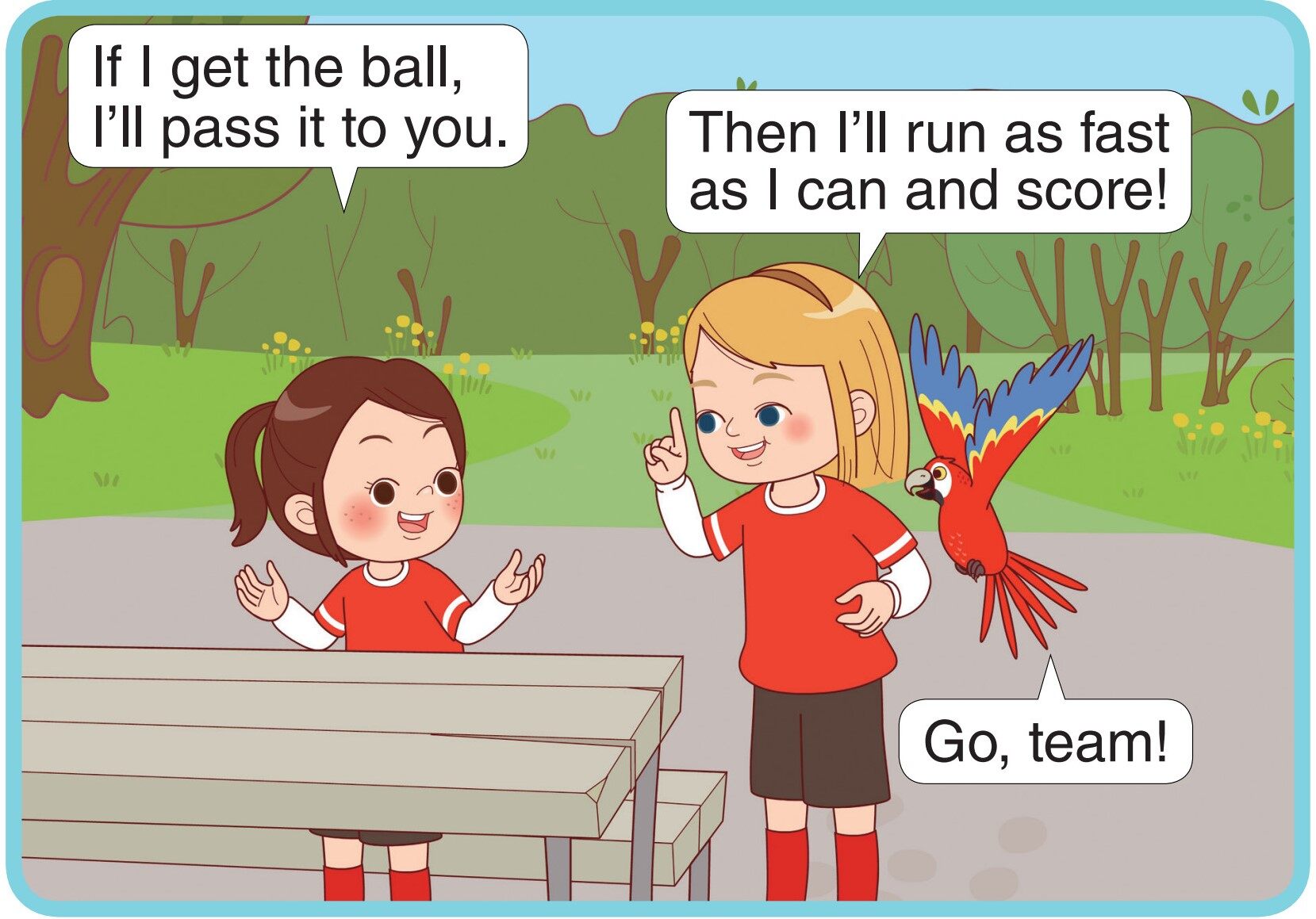 Red Team!绘本故事第5页