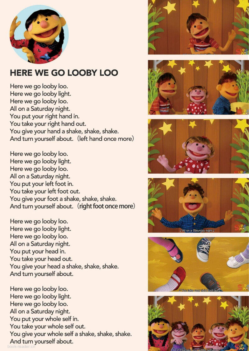 Here We Go Looby Loo绘本故事第2页