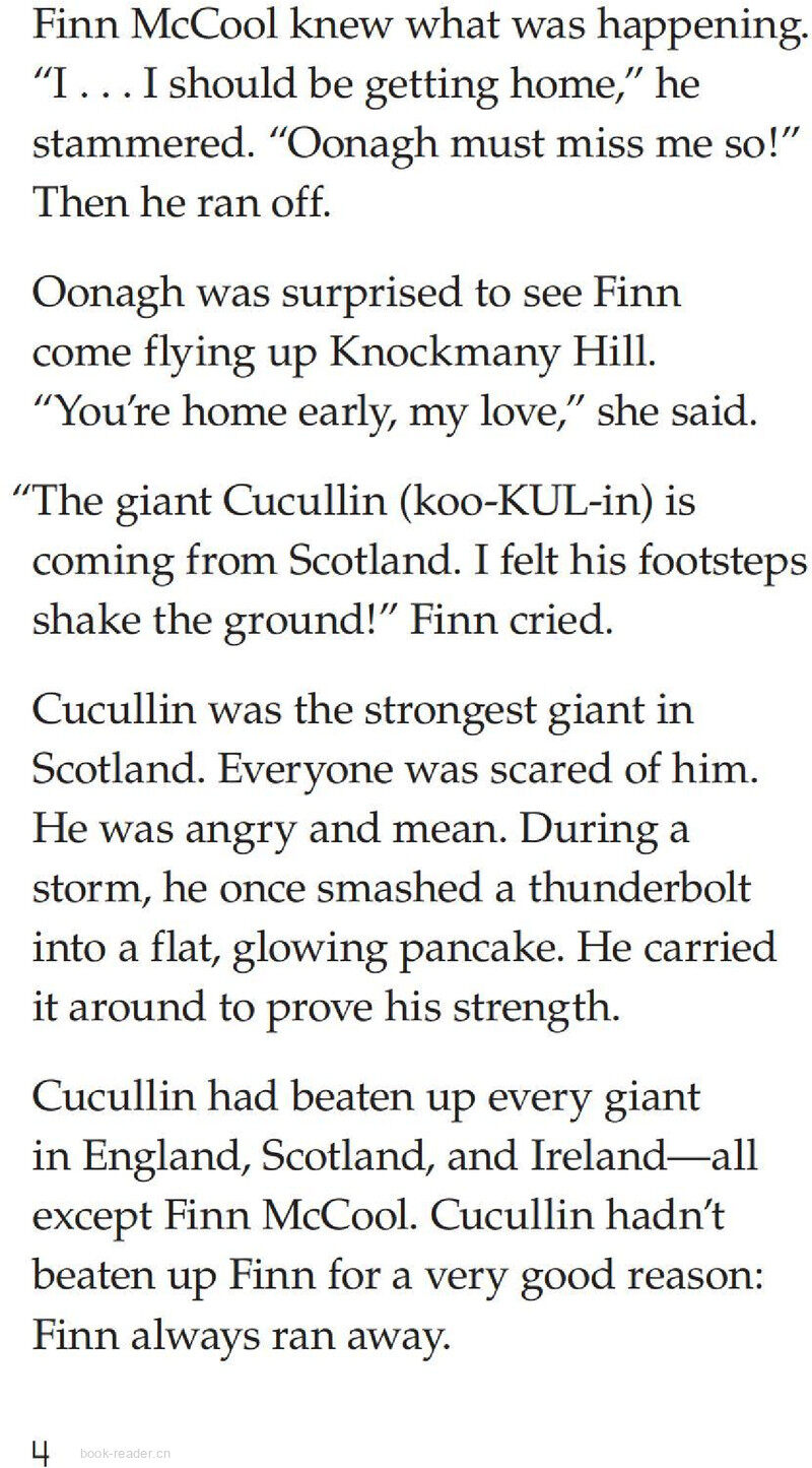 The Legend of the Giant's Causeway绘本故事第4页