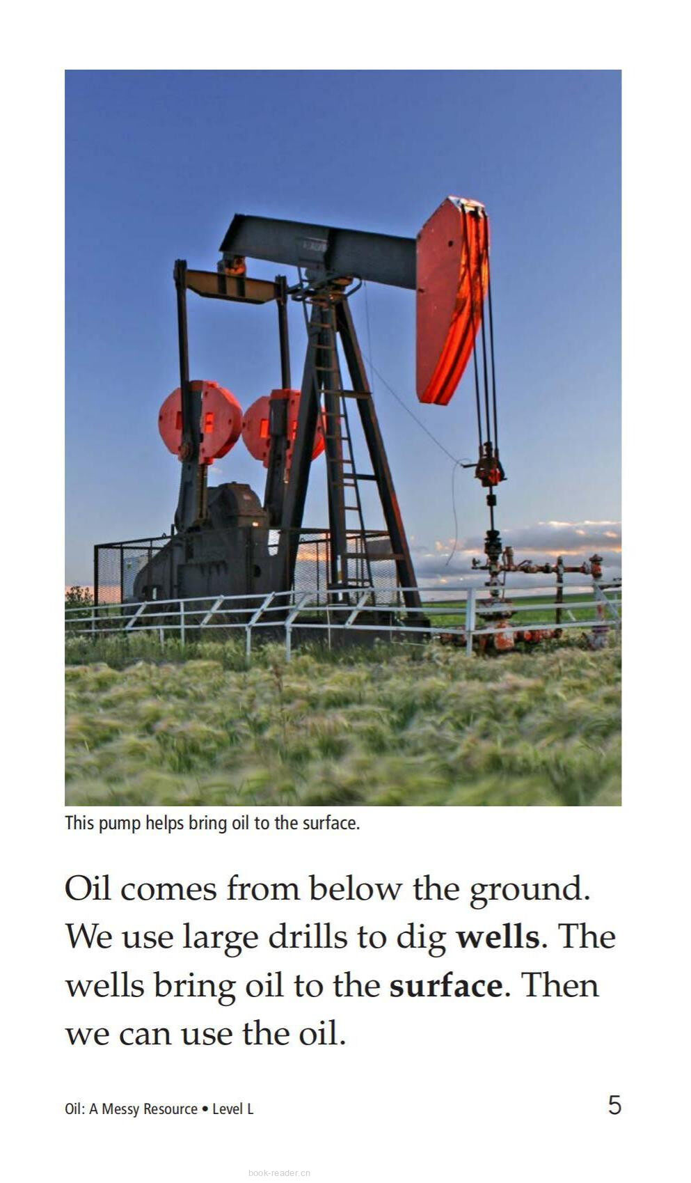 Oil A Messy Resource绘本故事第4页