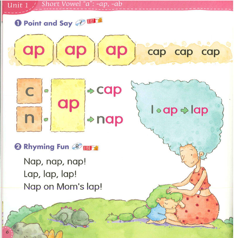 1 Short Vowel  'a'绘本故事第5页