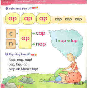 1 Short Vowel  'a'绘本故事第5页
