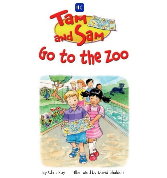 Tam and Sam Go to the Zoo绘本故事第2页