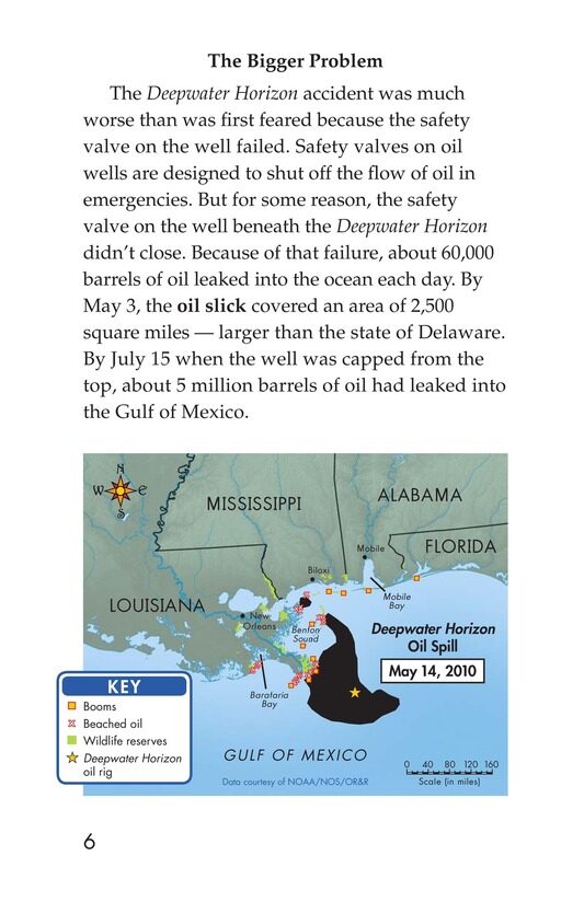 Deep Trouble The Gulf Coast Oil Spill绘本故事第5页