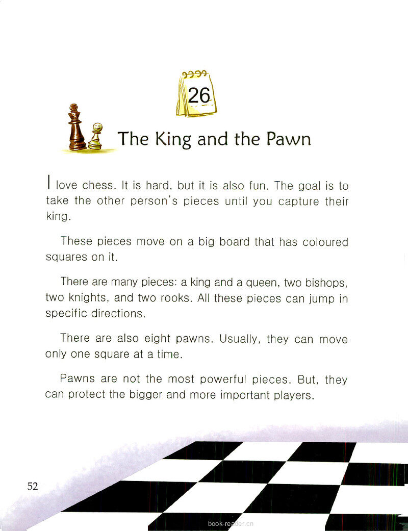 The King and the Pawn绘本故事第2页