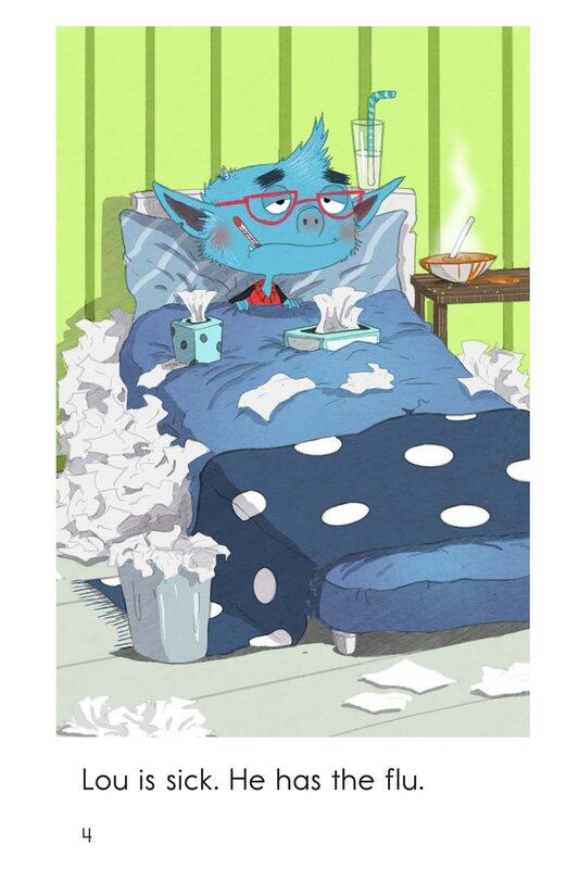 Lou's Flu绘本故事第4页