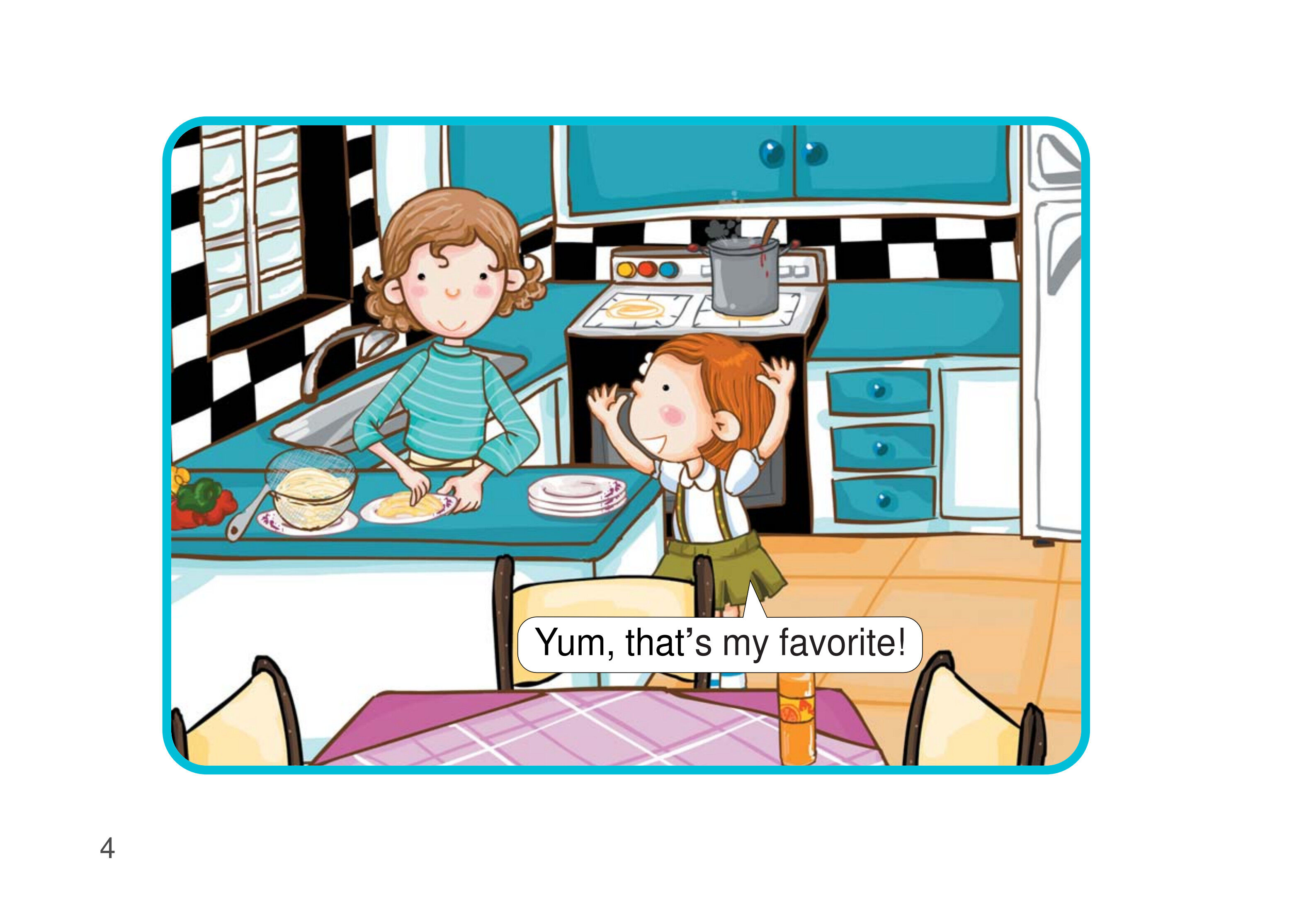 A Special Lunch绘本故事第5页